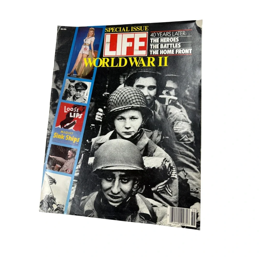 Life Magazine Special Issue 40 Years Later World War II 1985 Vintage Collectible